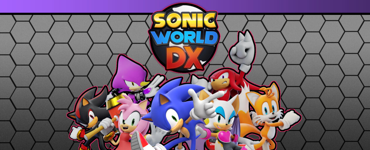 Sonic World DX - Voice Acting, Character Materials